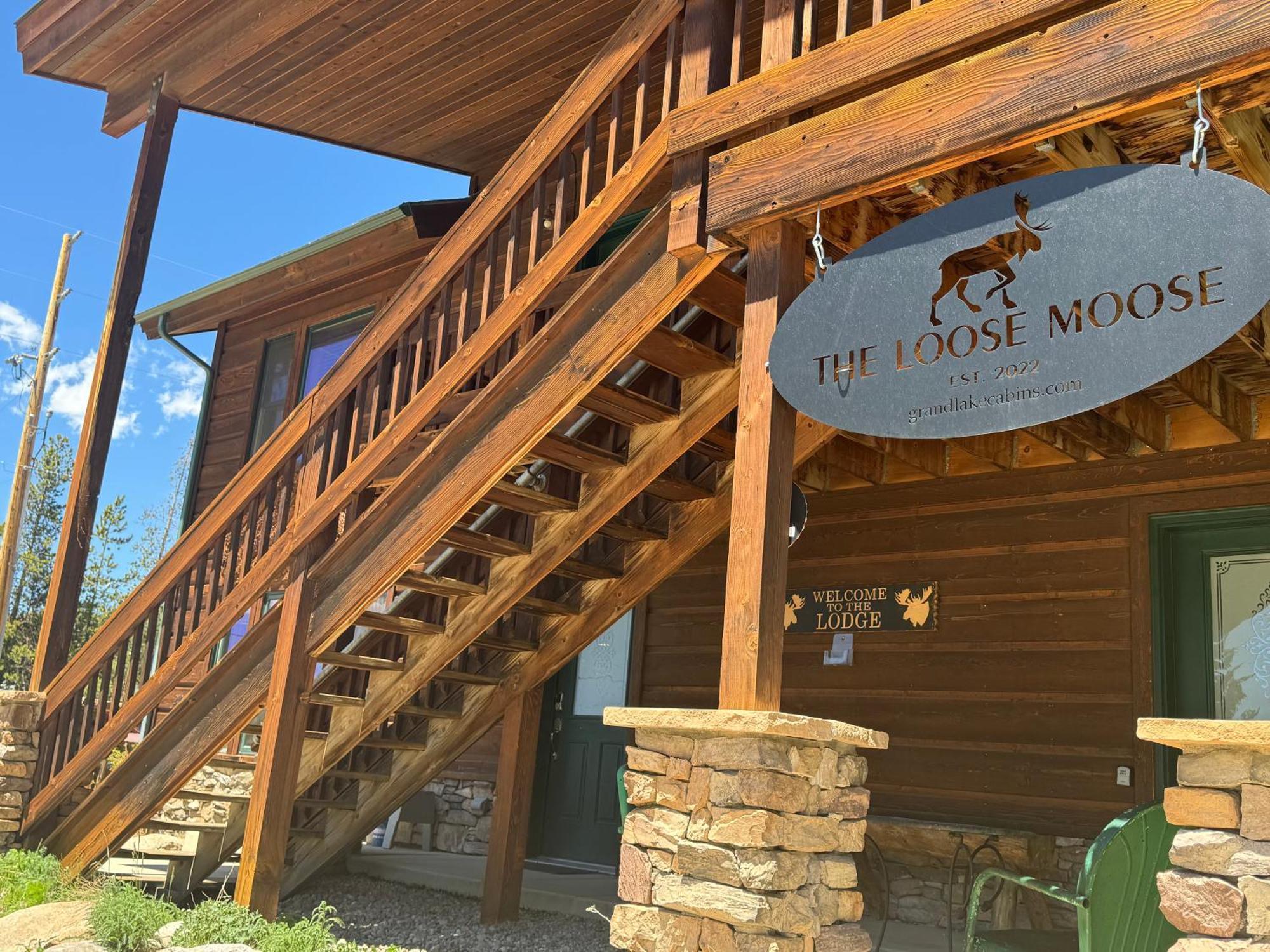 The Loose Moose Cabin #9 At Downtown Grand Lake 格兰德莱克 外观 照片